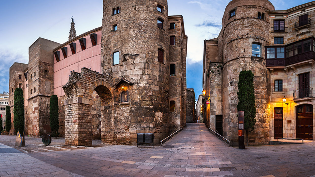 Barcino Roman entrance
