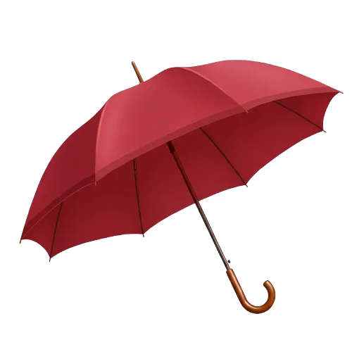 Red umbrella icon